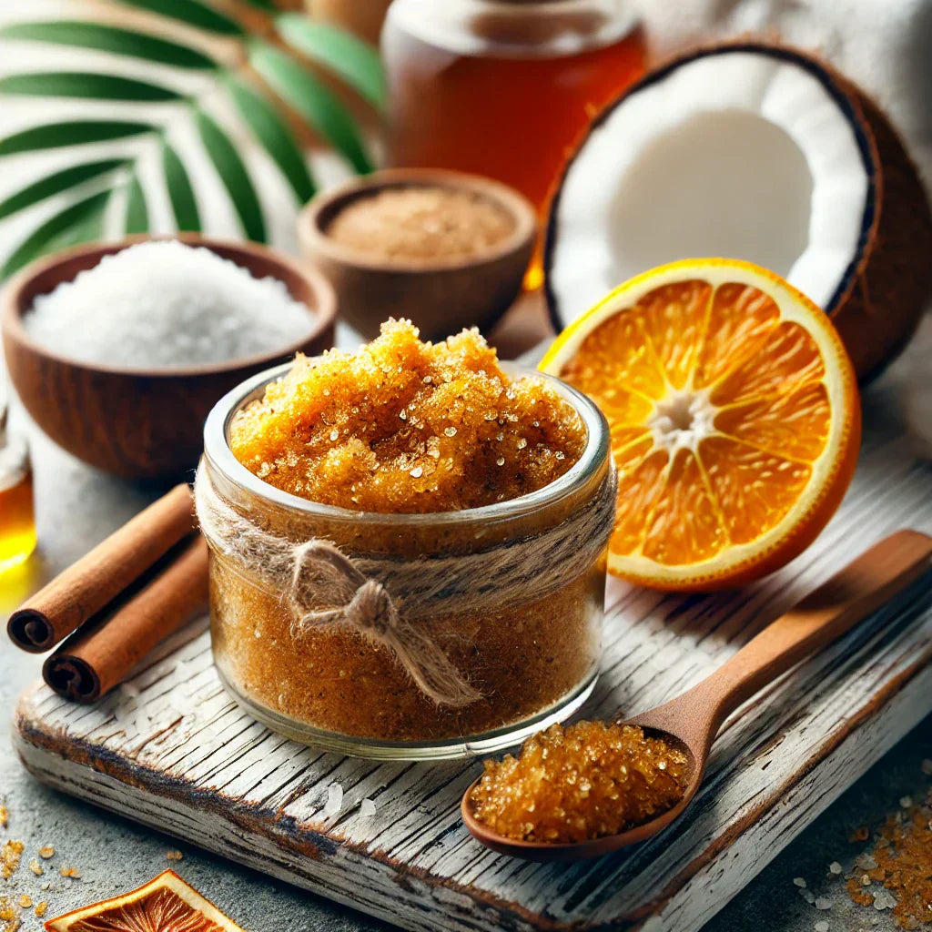 DIY Exfoliating Body Scrub Using Fruit Peels