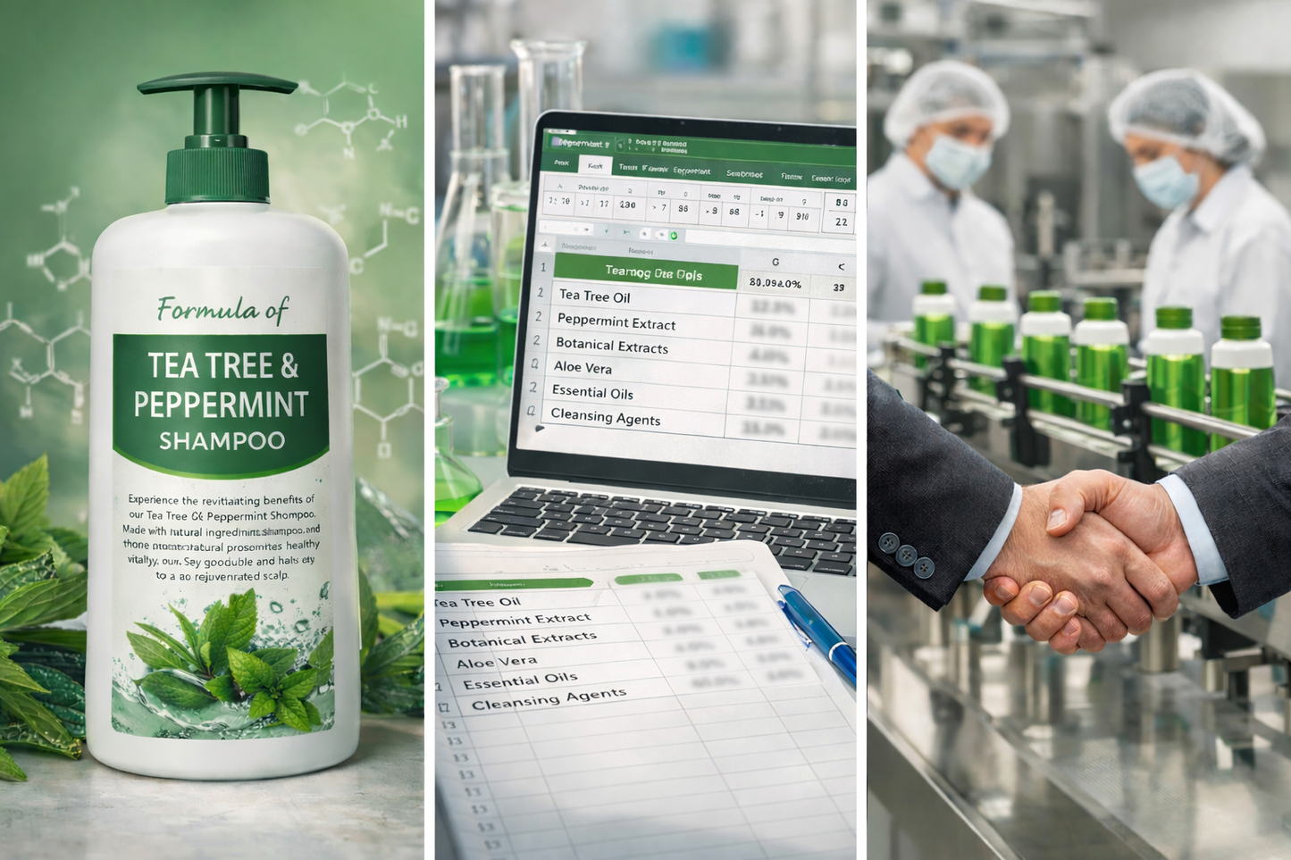 Formula of - Tea Tree & Peppermint Shampoo