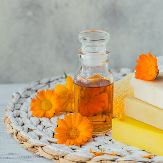 Formula of - Calendula & Geranium Olive Oil Soap - Vegan