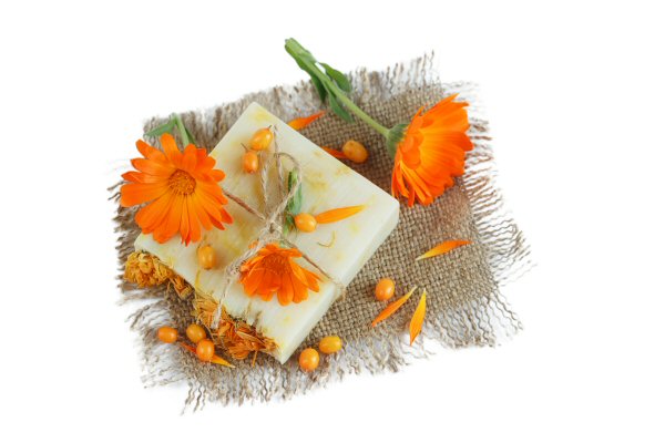 Formula of - Calendula & Geranium Olive Oil Soap - Vegan